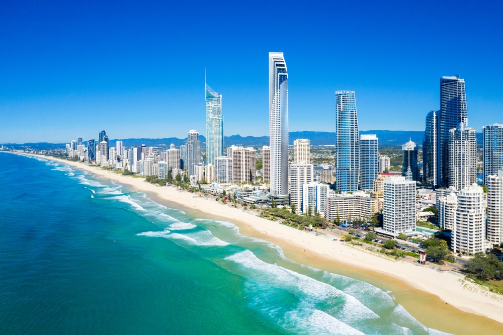 Sunny,View,Of,Surfers,Paradise,On,The,Gold,Coast,Looking