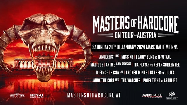 Events Wien: Masters of Hardcore Austria | On Tour 2024