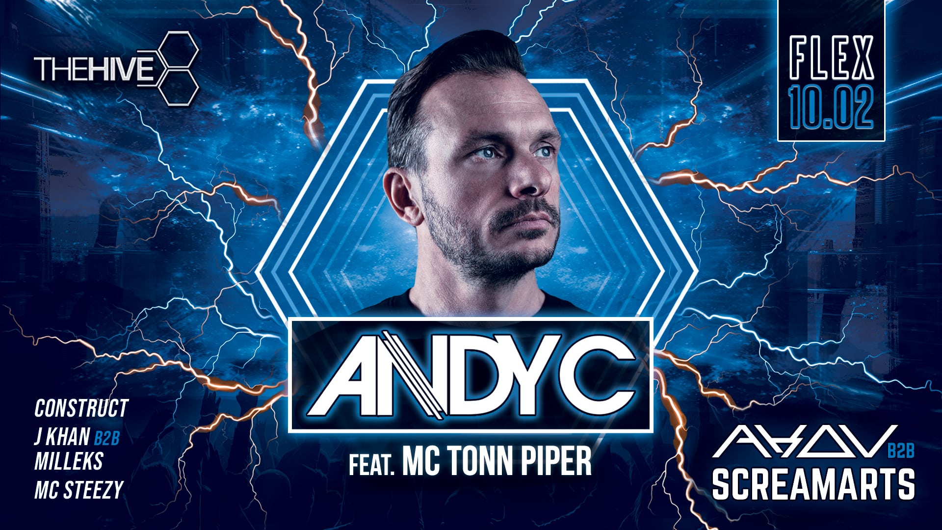 Events Wien: THE HIVE presents: ANDY C feat. Tonn Piper