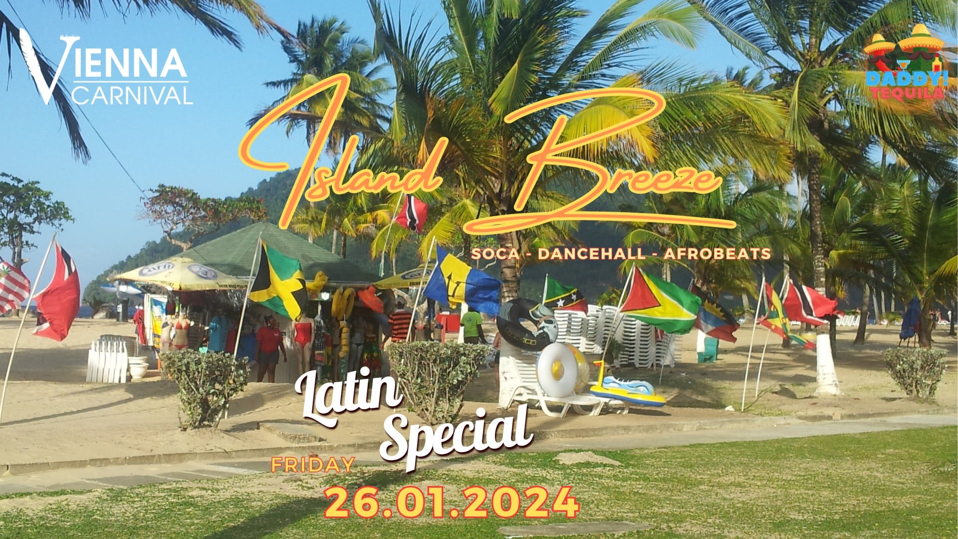 Events Wien: Island Breeze – LATIN Special