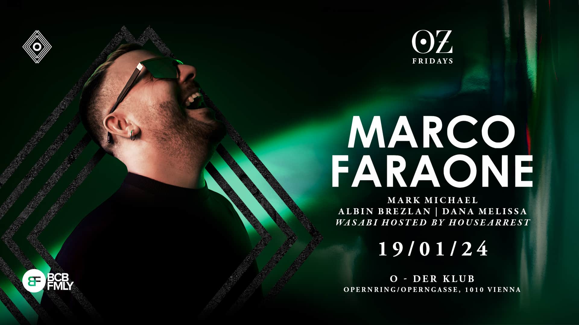 Events Wien: Oz w/ Marco Faraone
