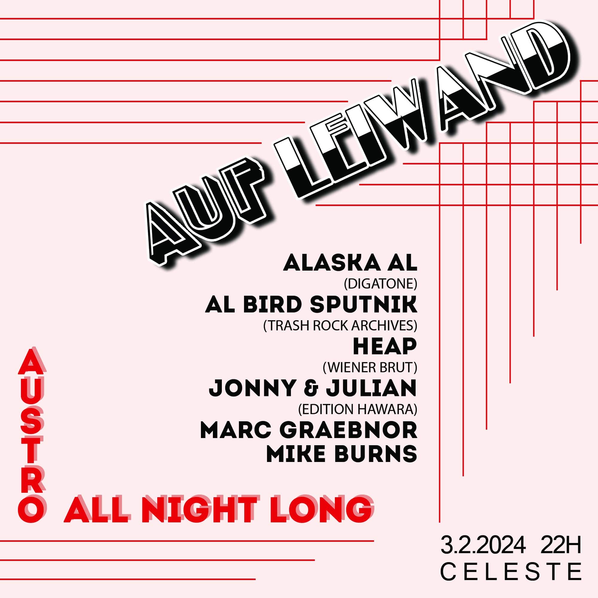 Events Wien: AUF LEIWAND – Austro All Night Long