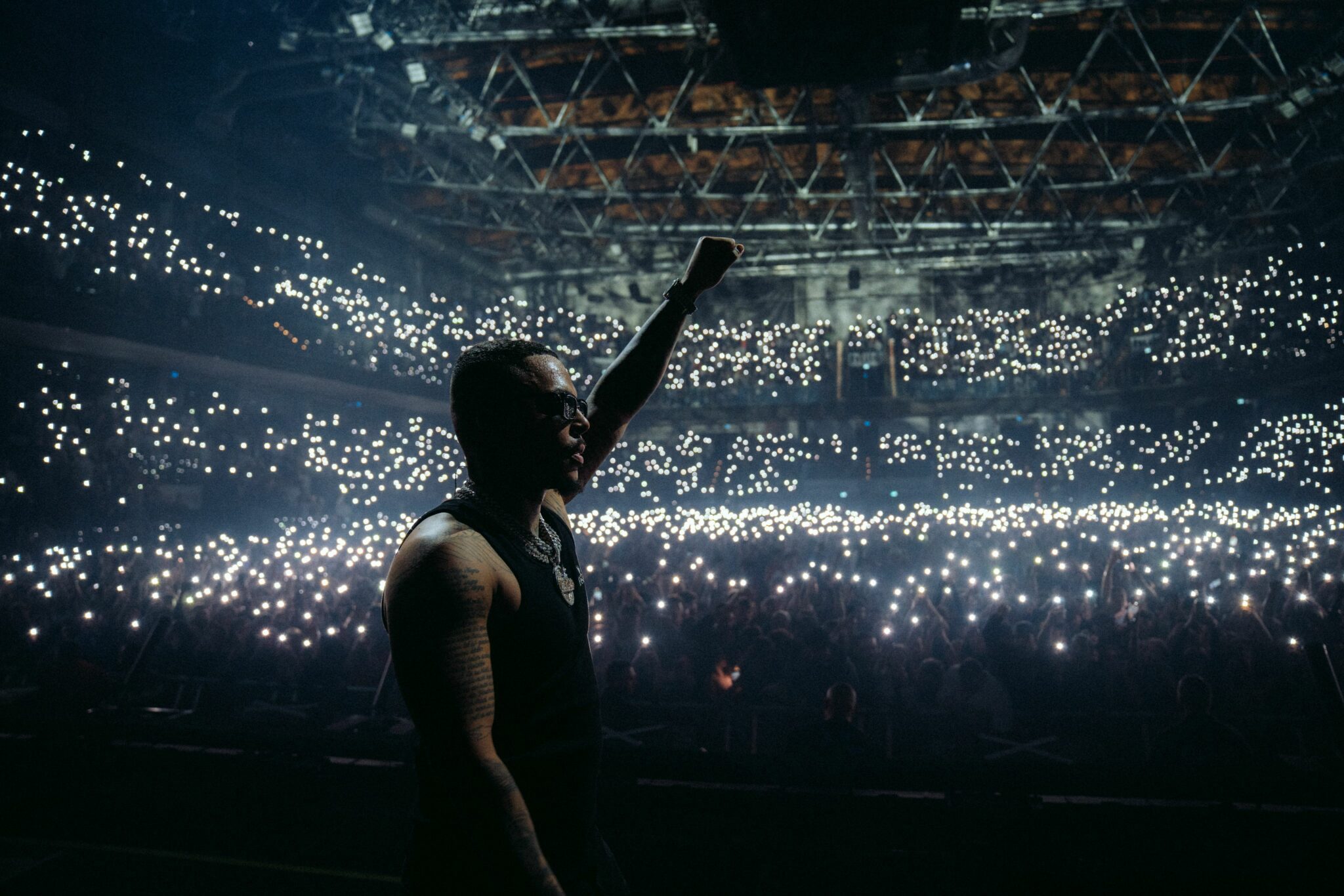 DeutschRapper Luciano live in Wien