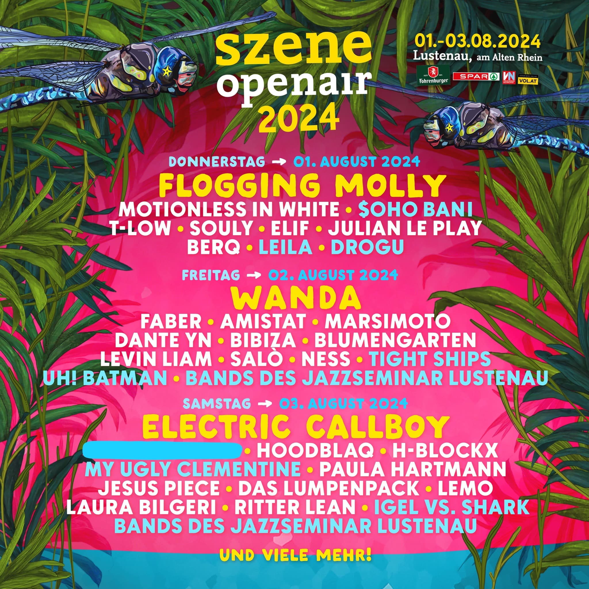 Events Wien: SZENE OPEN AIR FESTIVAL 2024