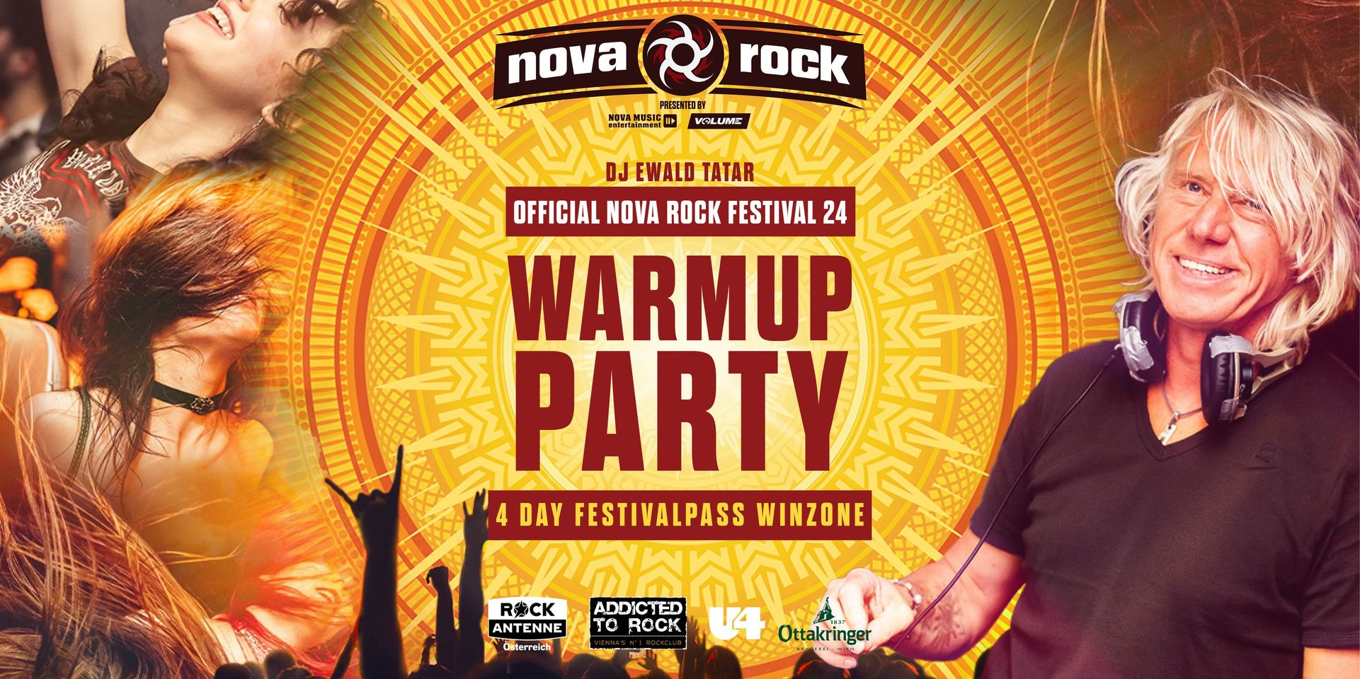Events Wien: OFFICIAL NOVA ROCK 24 WARM UP
