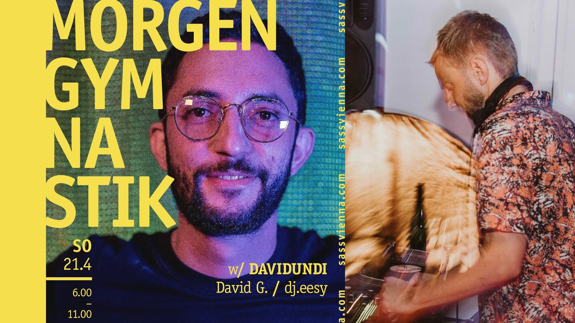 Events Wien: MORGENGYMNASTIK w/ DAVIDUNDI