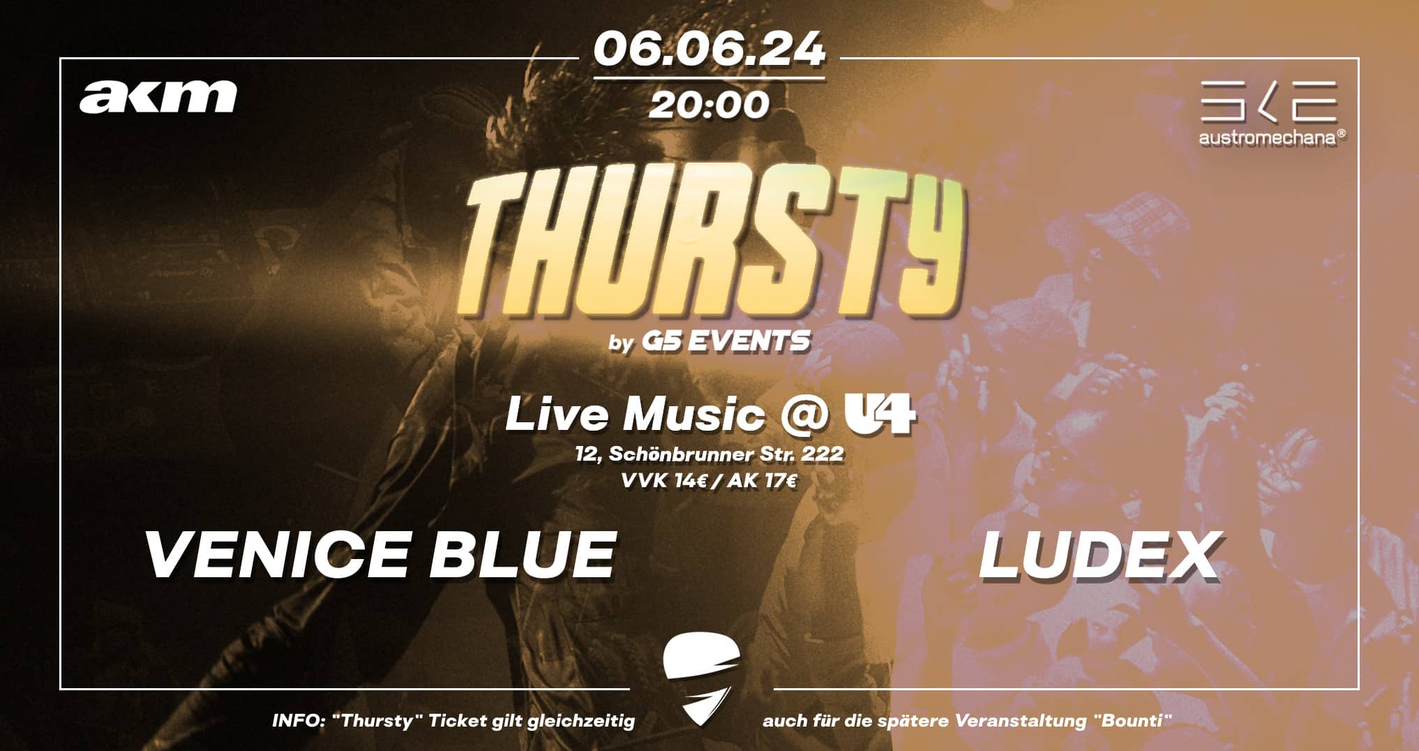 Events Wien: Thursty @ U4