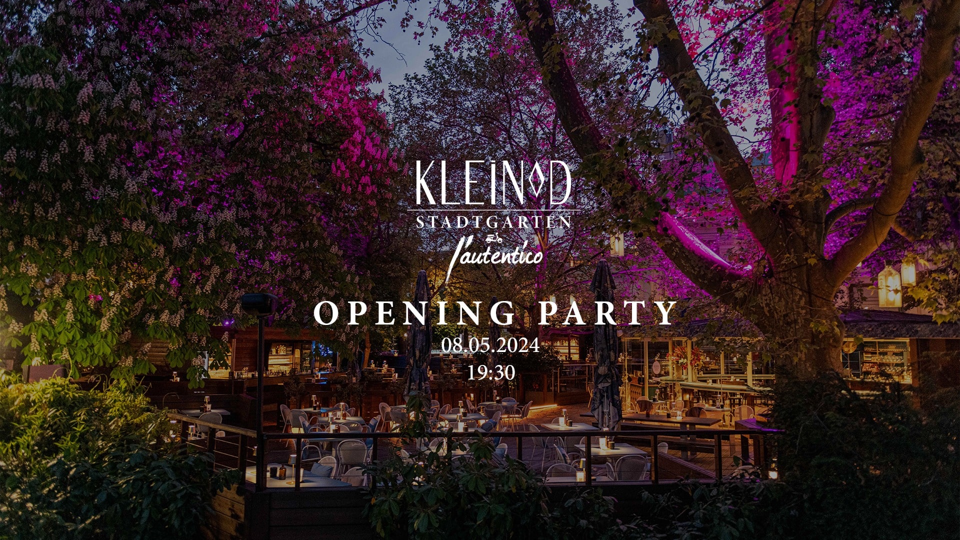 Events Wien: KLEINOD STADTGARTEN OPENING PARTY!