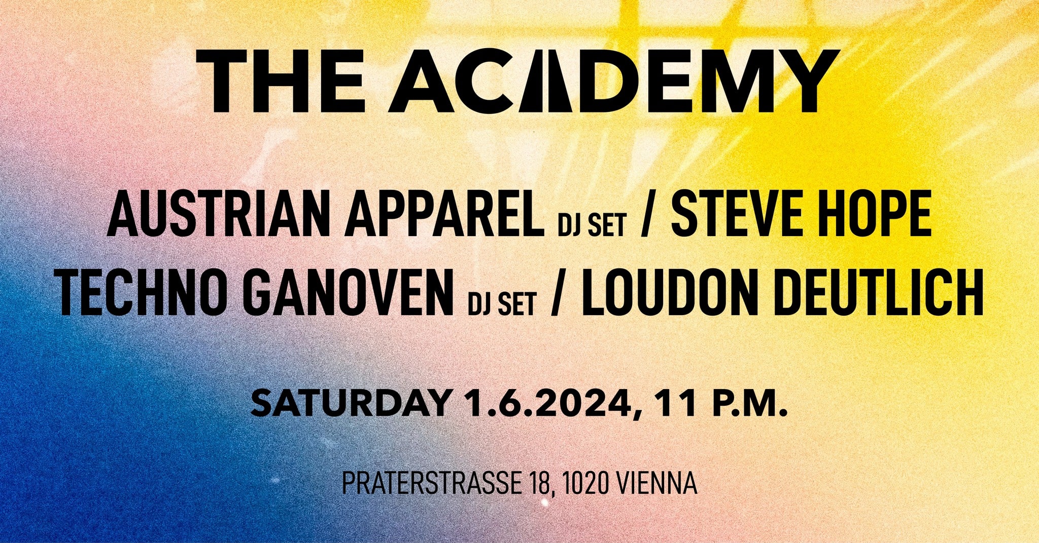 Events Wien: The Academy