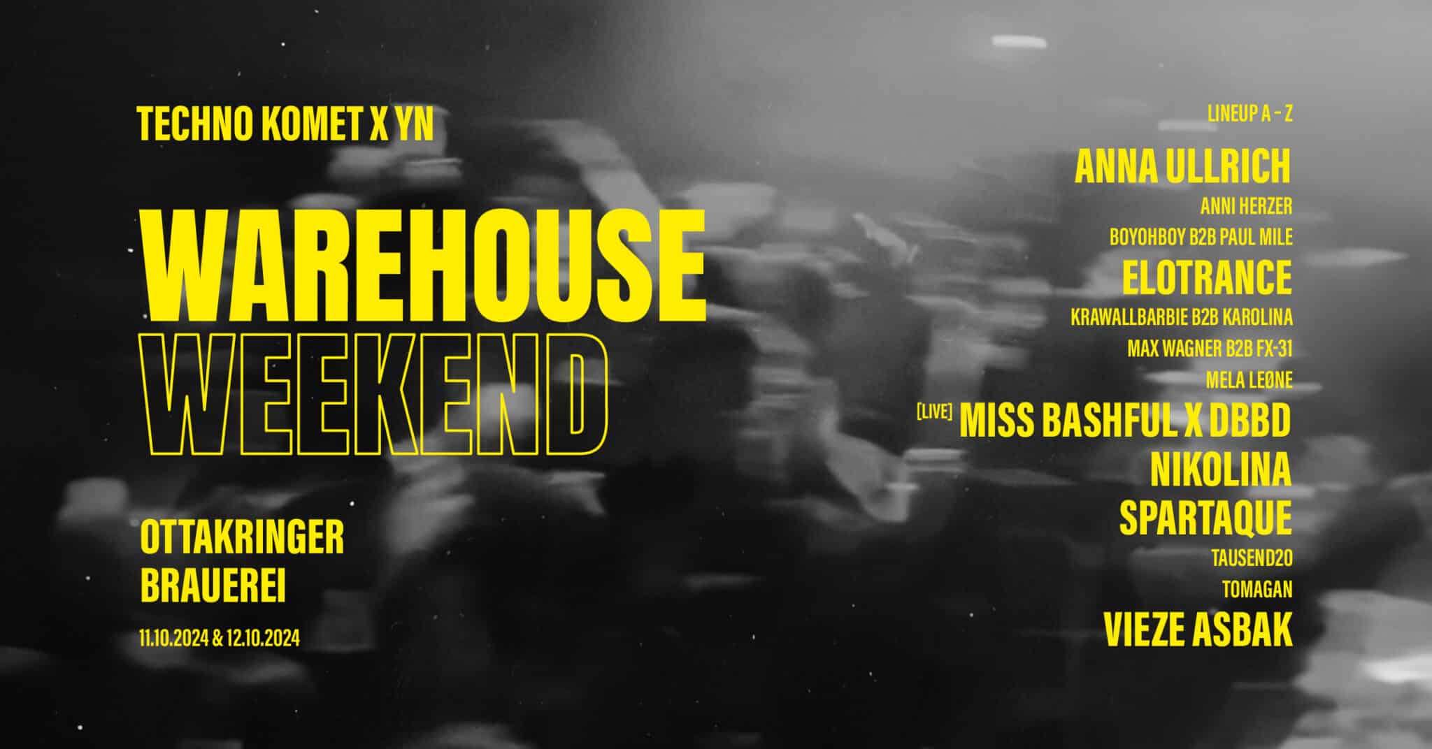 Events Wien: WAREHOUSE WEEKEND