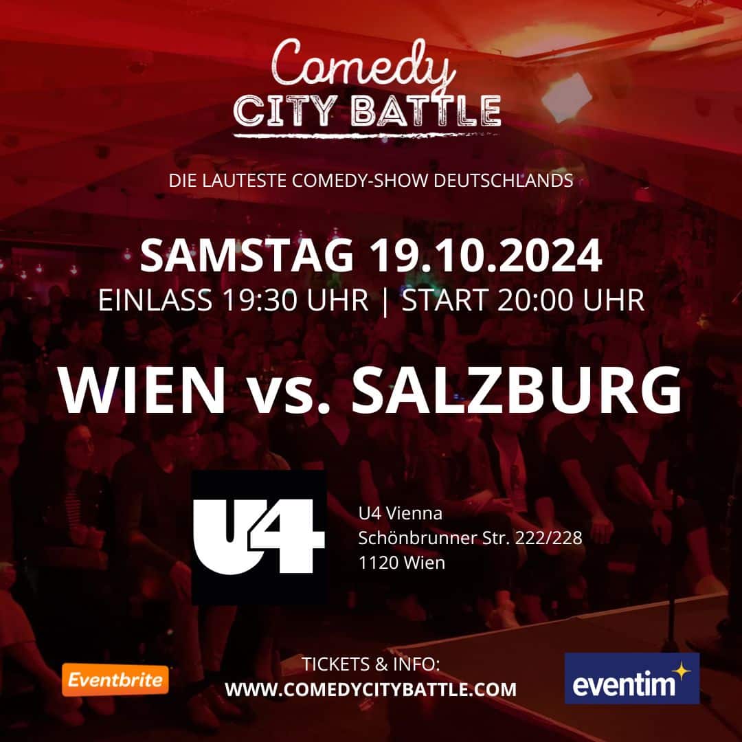 Events Wien: Comedy City Battle: Wien – Salzburg
