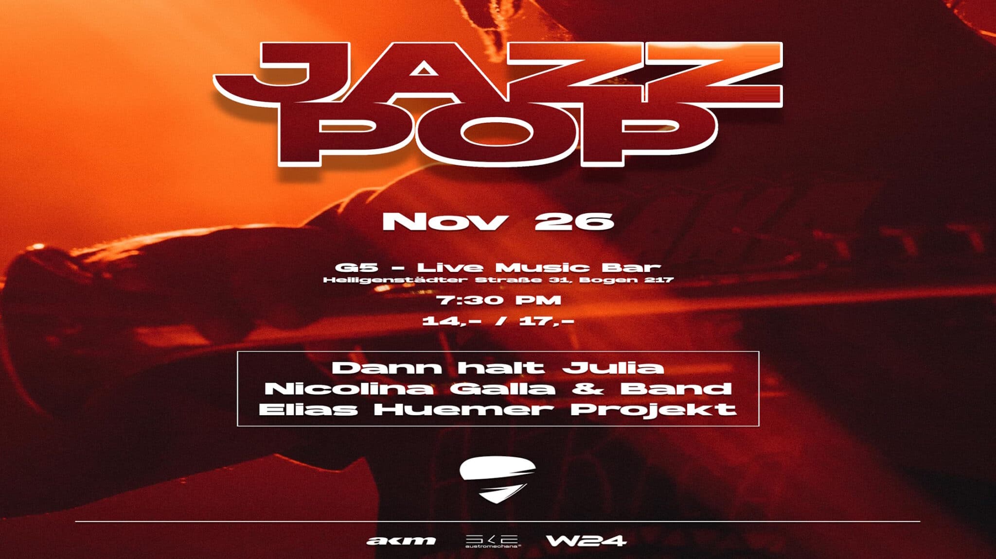 Events Wien: G5 – Jazz / Pop Night