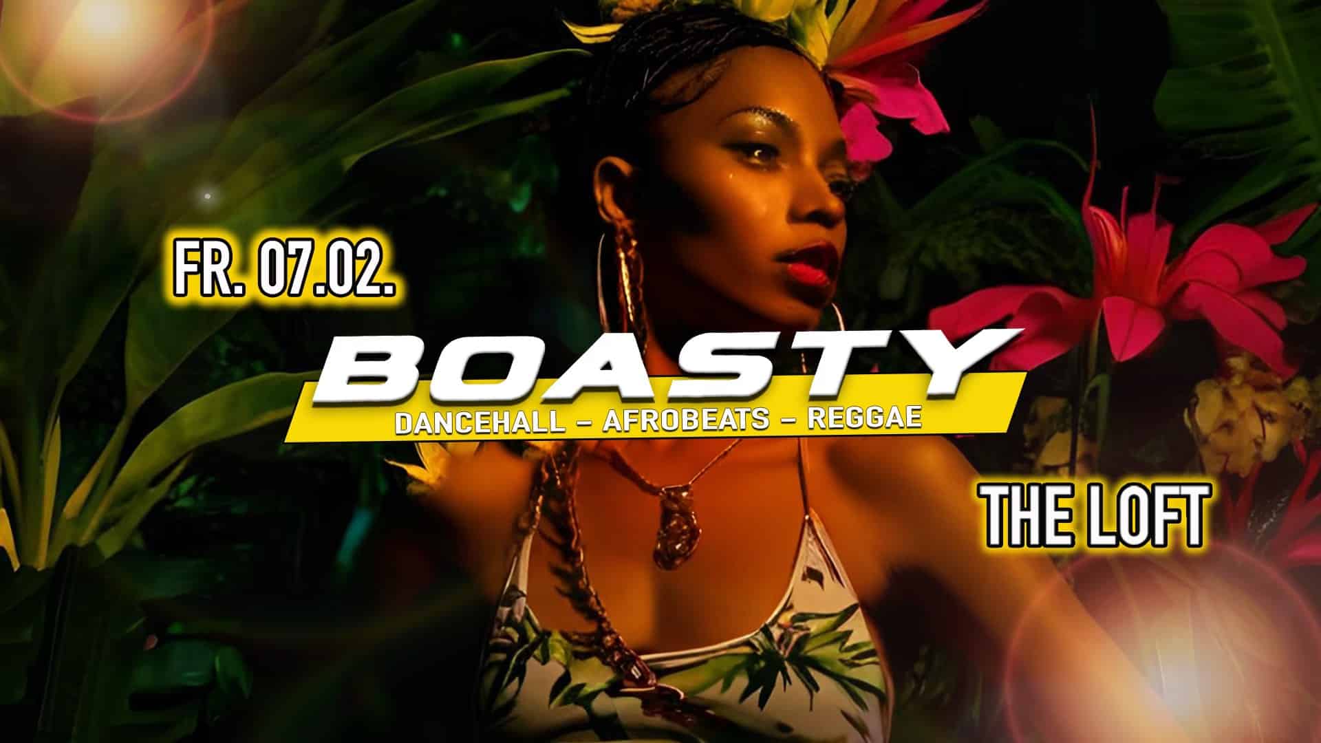 Events Wien: BOASTY – DANCEHALL vs. AFORBEATS w/ DJ WIZZY