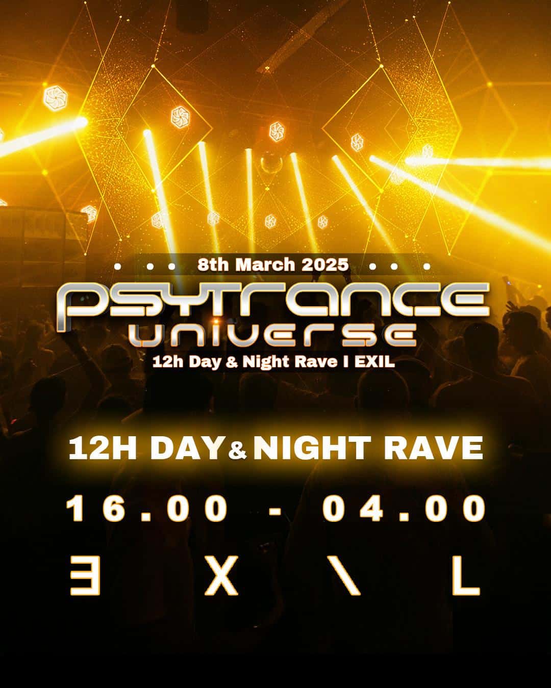 Events Wien: PSYTRANCE UNIVERSE – 12h Day & Night Rave @ EXIL