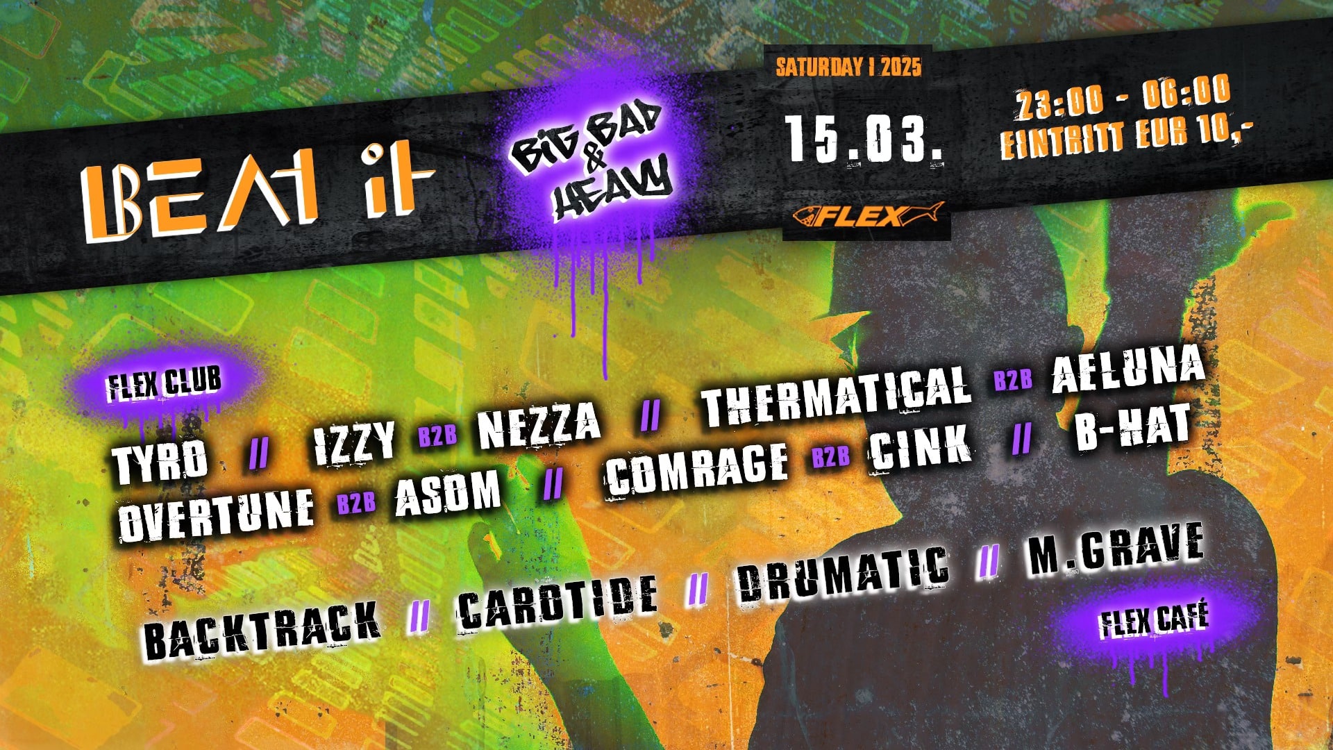 Events Wien: BEAT IT: Big Bad & Heavy Edition