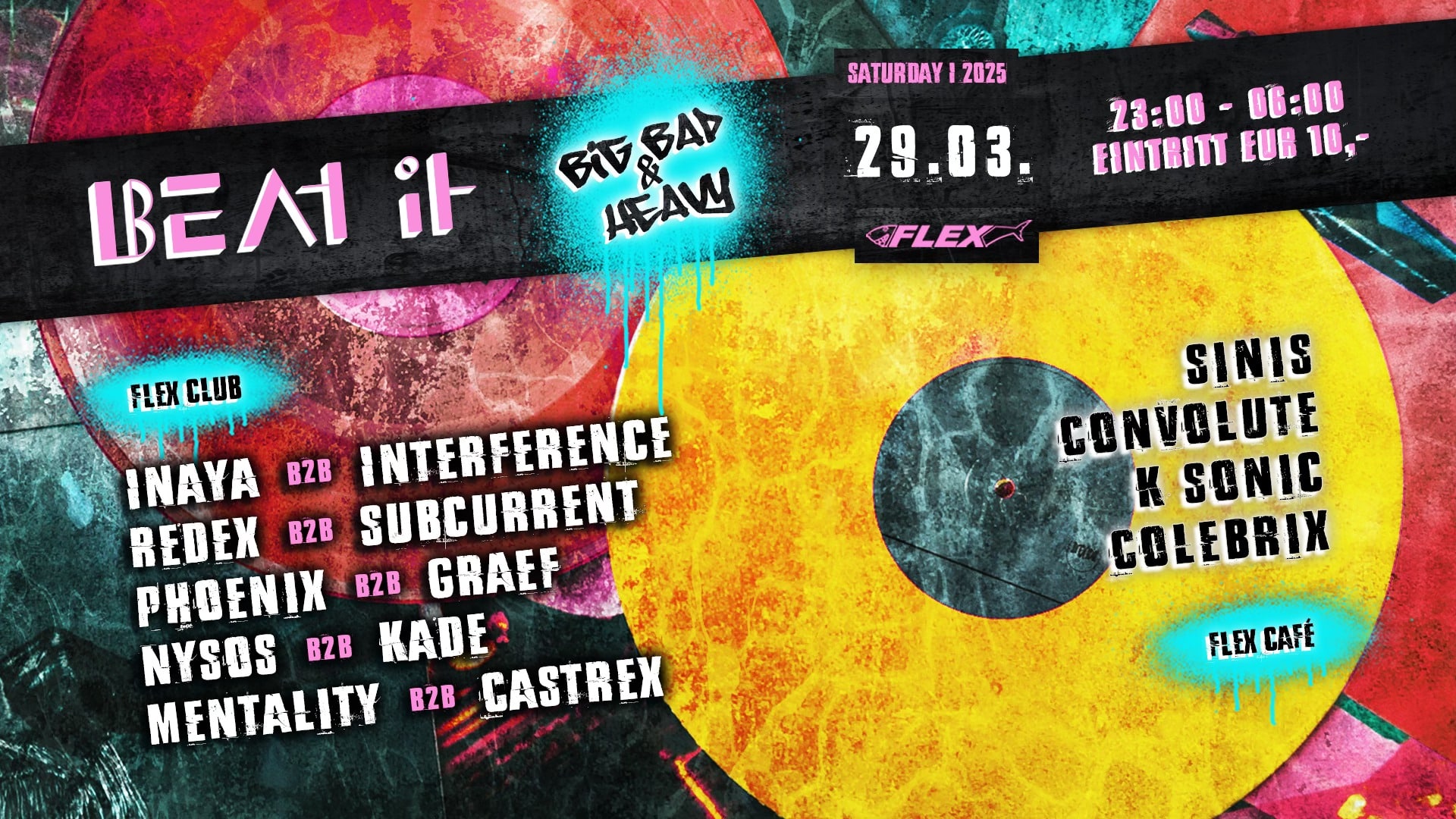 Events Wien: BEAT IT: Big Bad & Heavy Edition