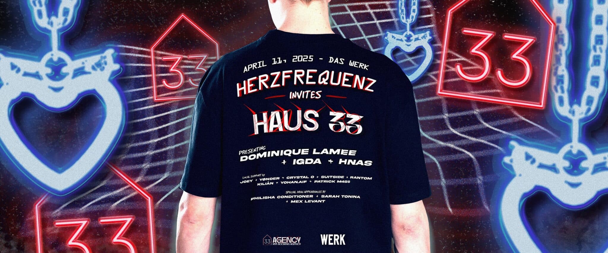Events Wien: HERZFREQUENZ invites HAUS 33 [A H33 SHOWCASE]