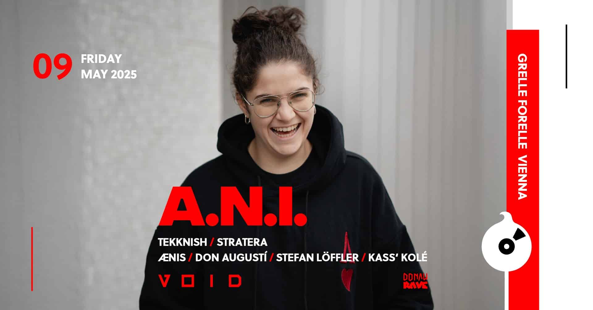 Events Wien: ZUCKERWATT x VOID x DONAURAVE