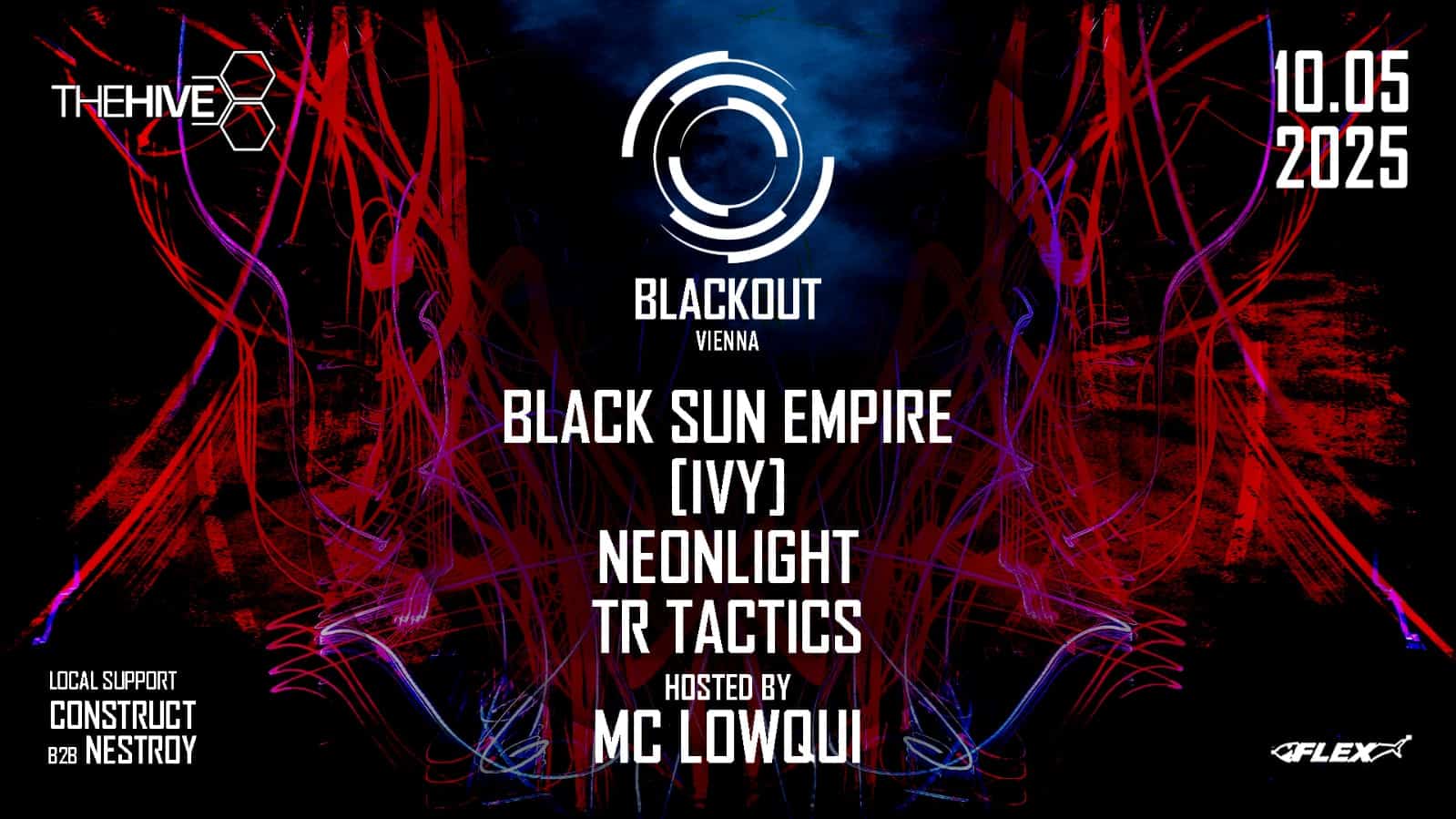 Events Wien: THE HIVE presents BLACKOUT VIENNA