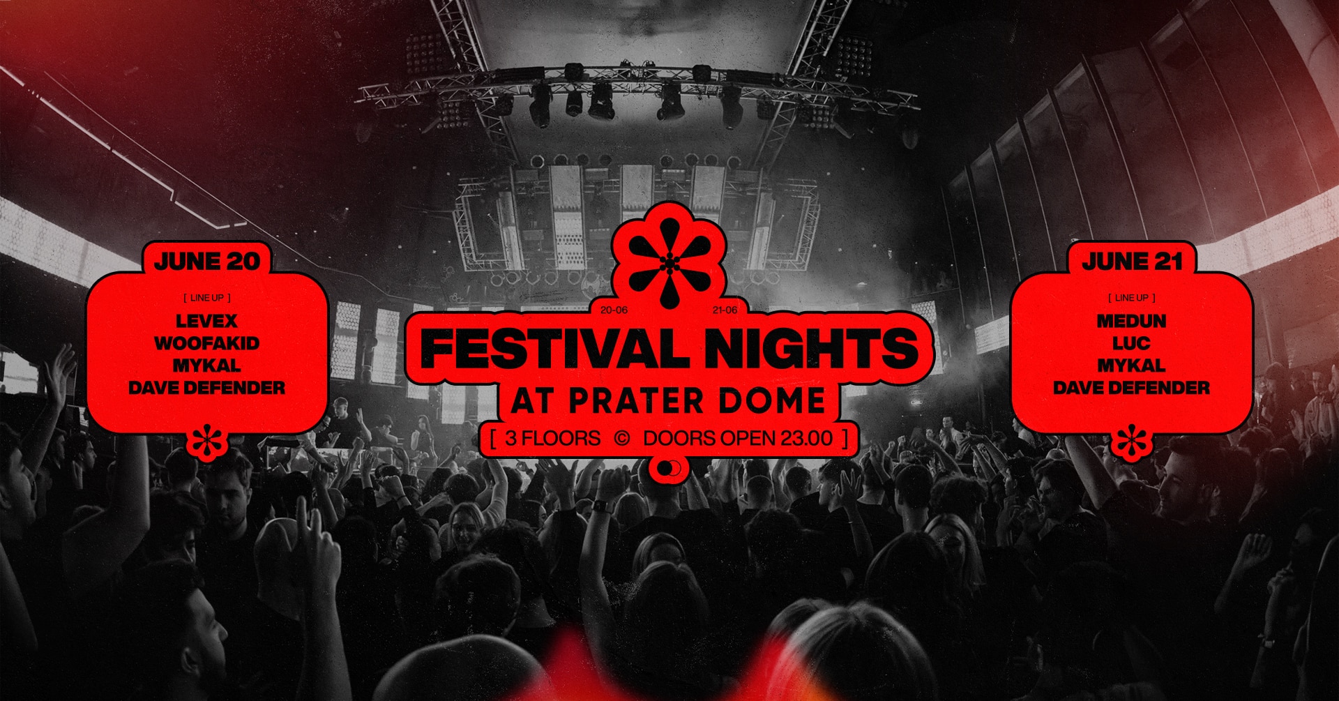 Events Wien: FESTIVAL NIGHTS @ PRATER DOME