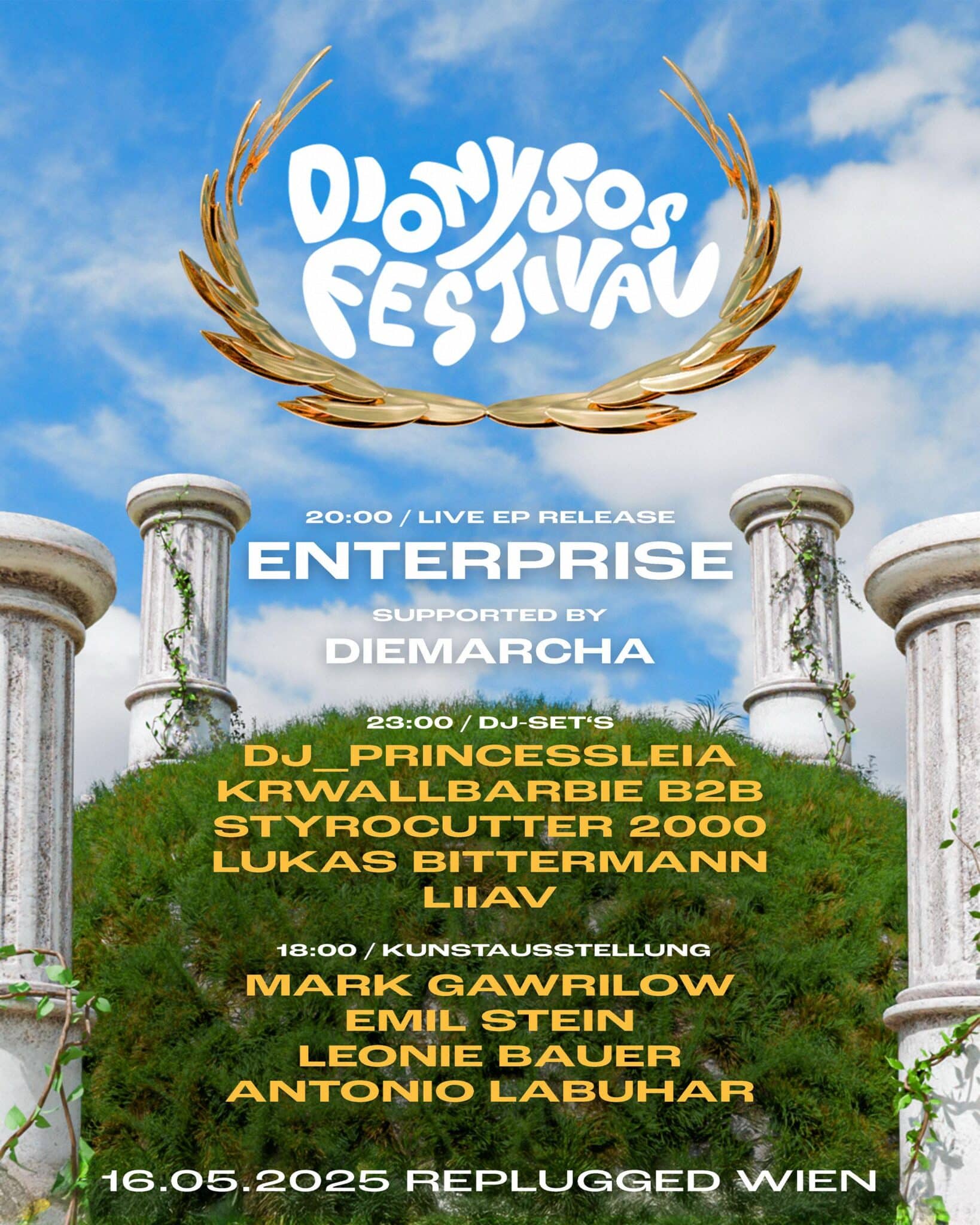 Events Wien: Dionysos Festival Enterprise Release x Spring Edition