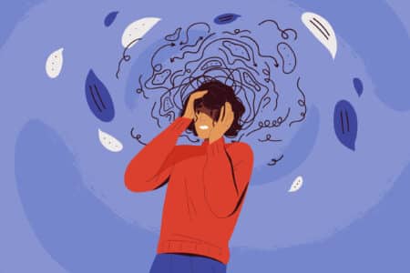 Frustrated,Woman,With,Nervous,Problem,Feel,Anxiety,And,Confusion,Of