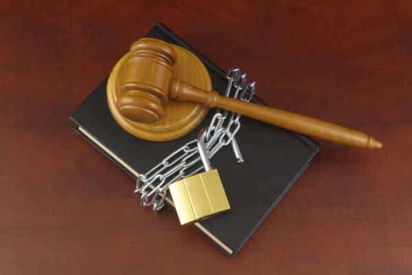 Unlocked,Book,With,Judge,Gavel ,Access,To,Information,Concept