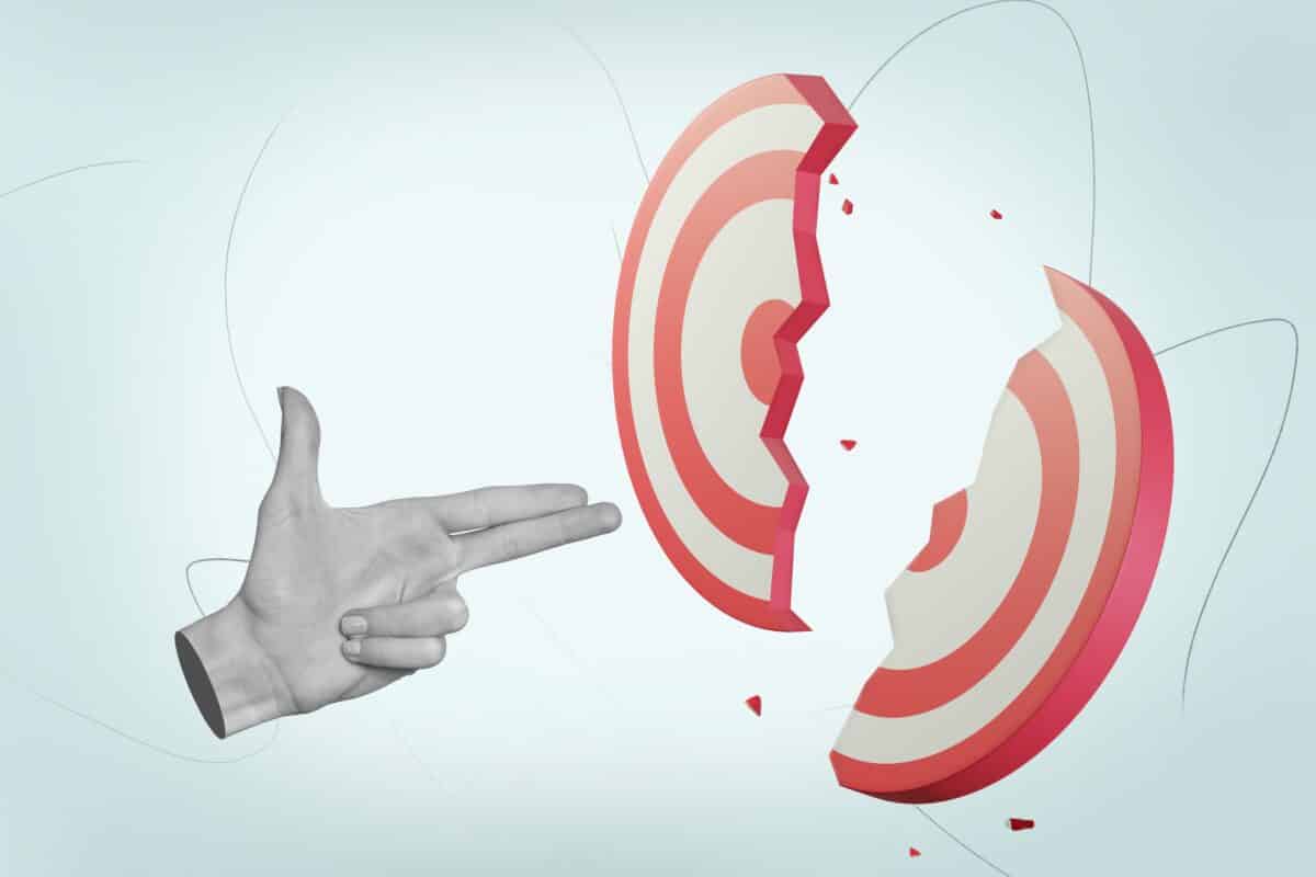 Creative,Image,Picture,Collage,Of,Hand,Gesture,Handgun,Shooting,Break