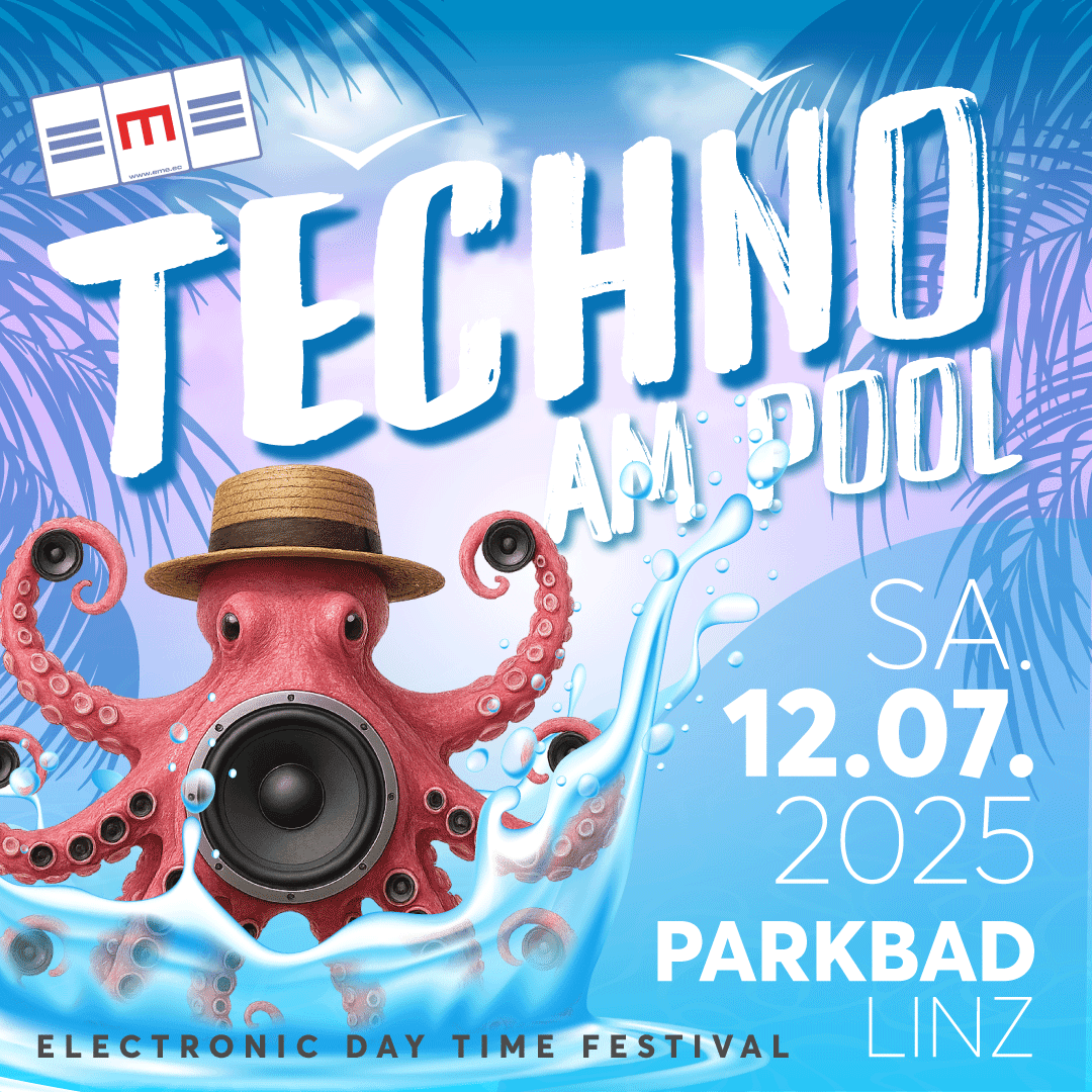 Events Wien: TECHNO am POOL – Electronic Day Time Festival