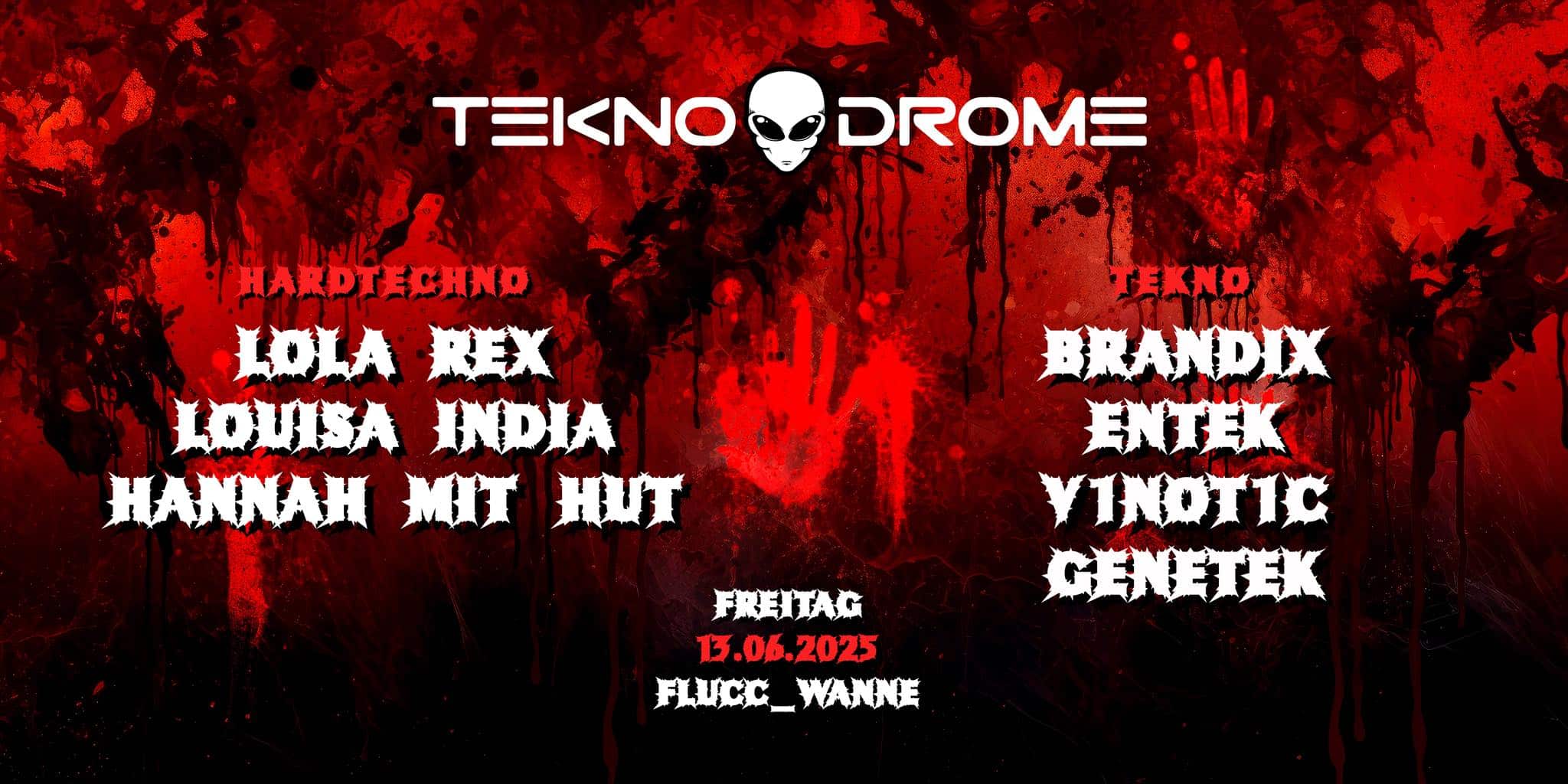 Events Wien: Tekno vs Hardtechno ++ Freitag der 13.Juni ++