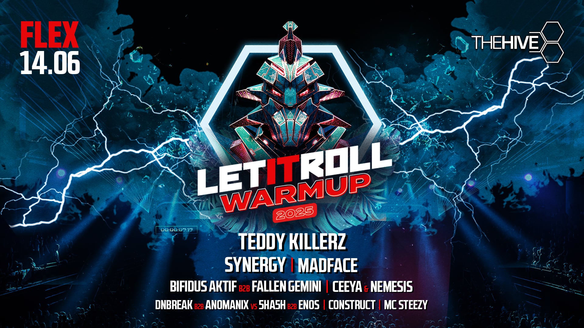 Events Wien: THE HIVE proudly presents: LET IT ROLL WARMUP 2025