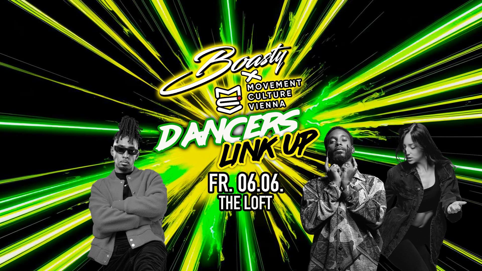 Events Wien: BOASTY x MCV present DANCERS LINK UP