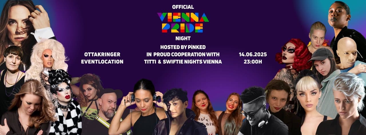 Events Wien: THE OFFICIAL VIENNA PRIDE NIGHT 2025