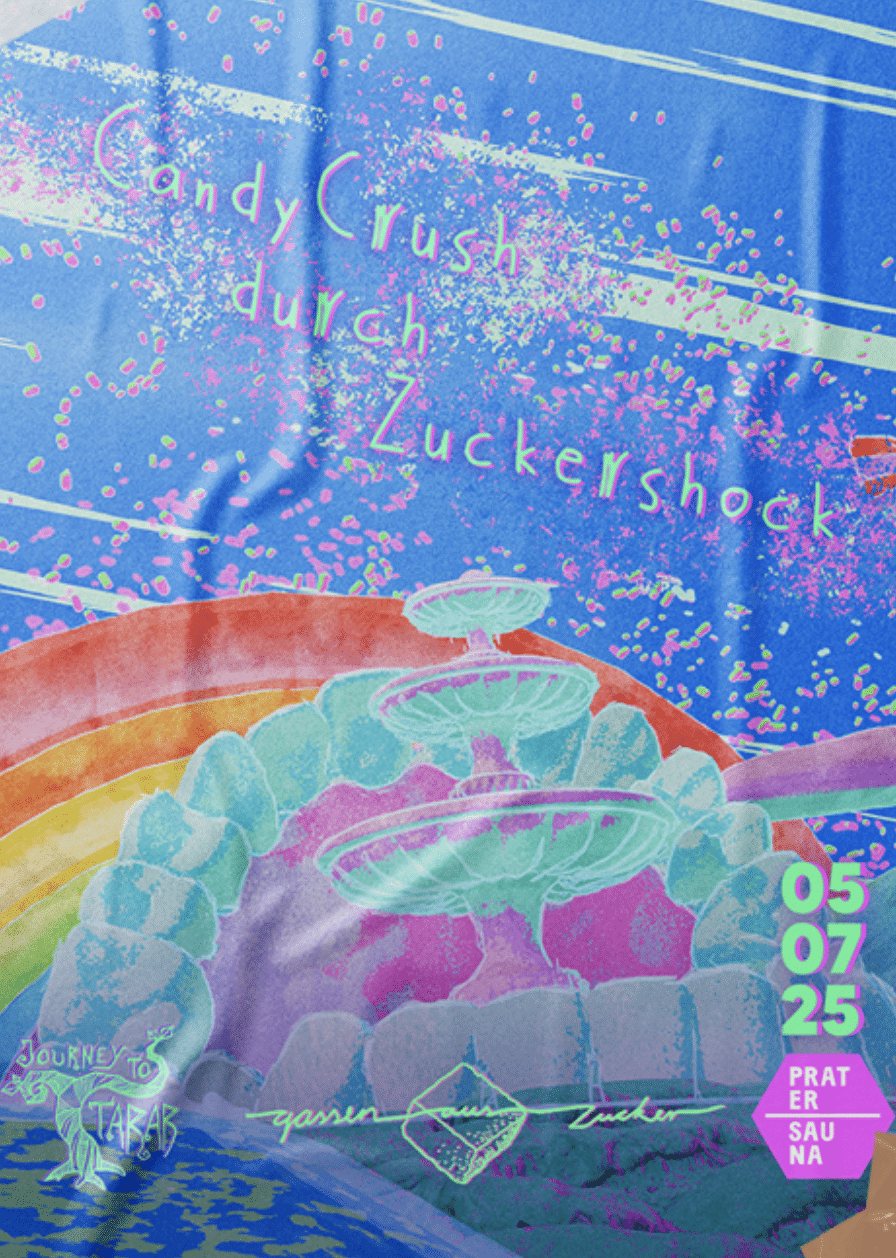 Events Wien: JOURNEY TO TARAB X GASSEN AUS ZUCKER: CANDY CRUSH DURCH ZUCKERSCHOCK!!!