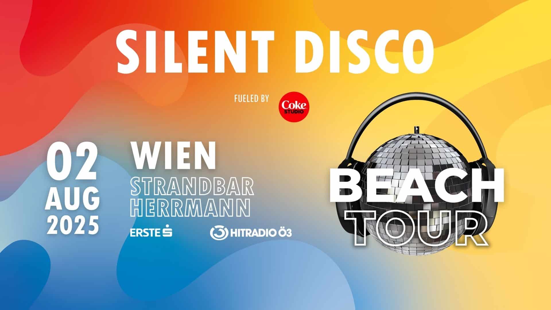 Events Wien: Silent Disco Beachtour | Wien Strandbar Herrmann