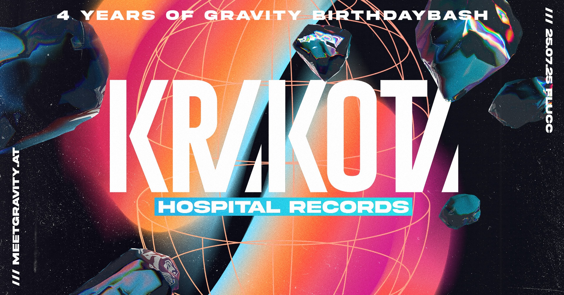 Events Wien: 4 YEARS OF GRAVITY