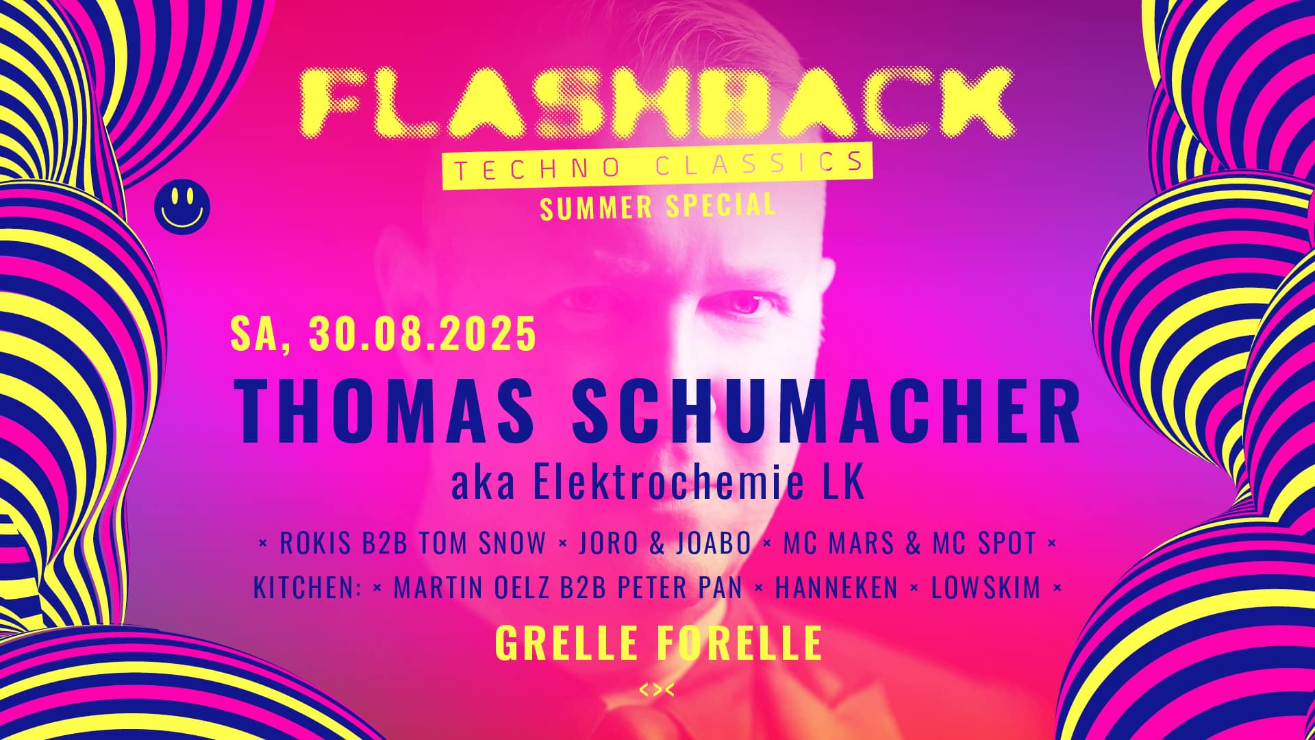 Events Wien: FLASHBACK RAVE <>< "Techno Classics" @ GRELLE FORELLE