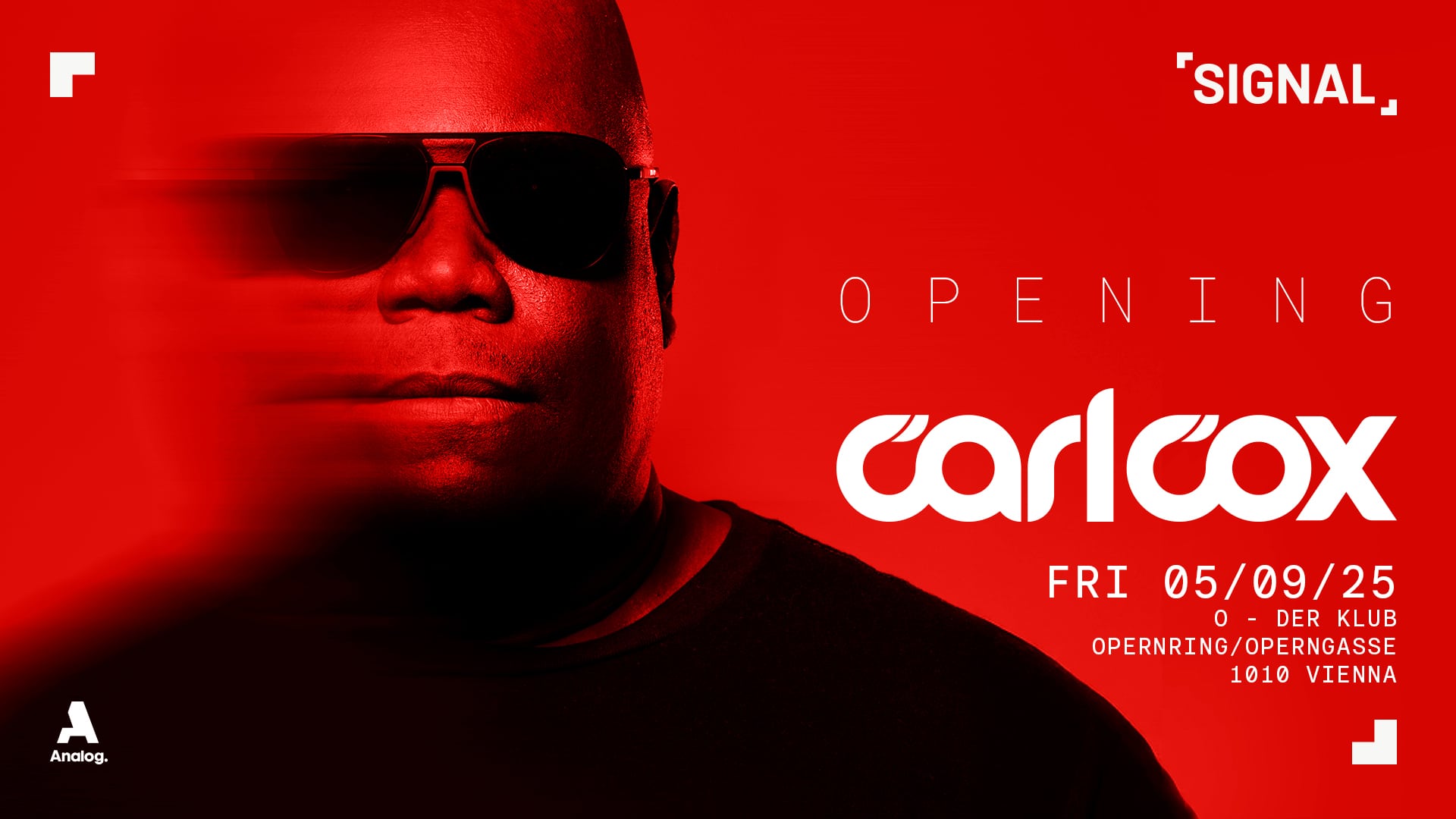 Events Wien: SIGNAL presents CARL COX