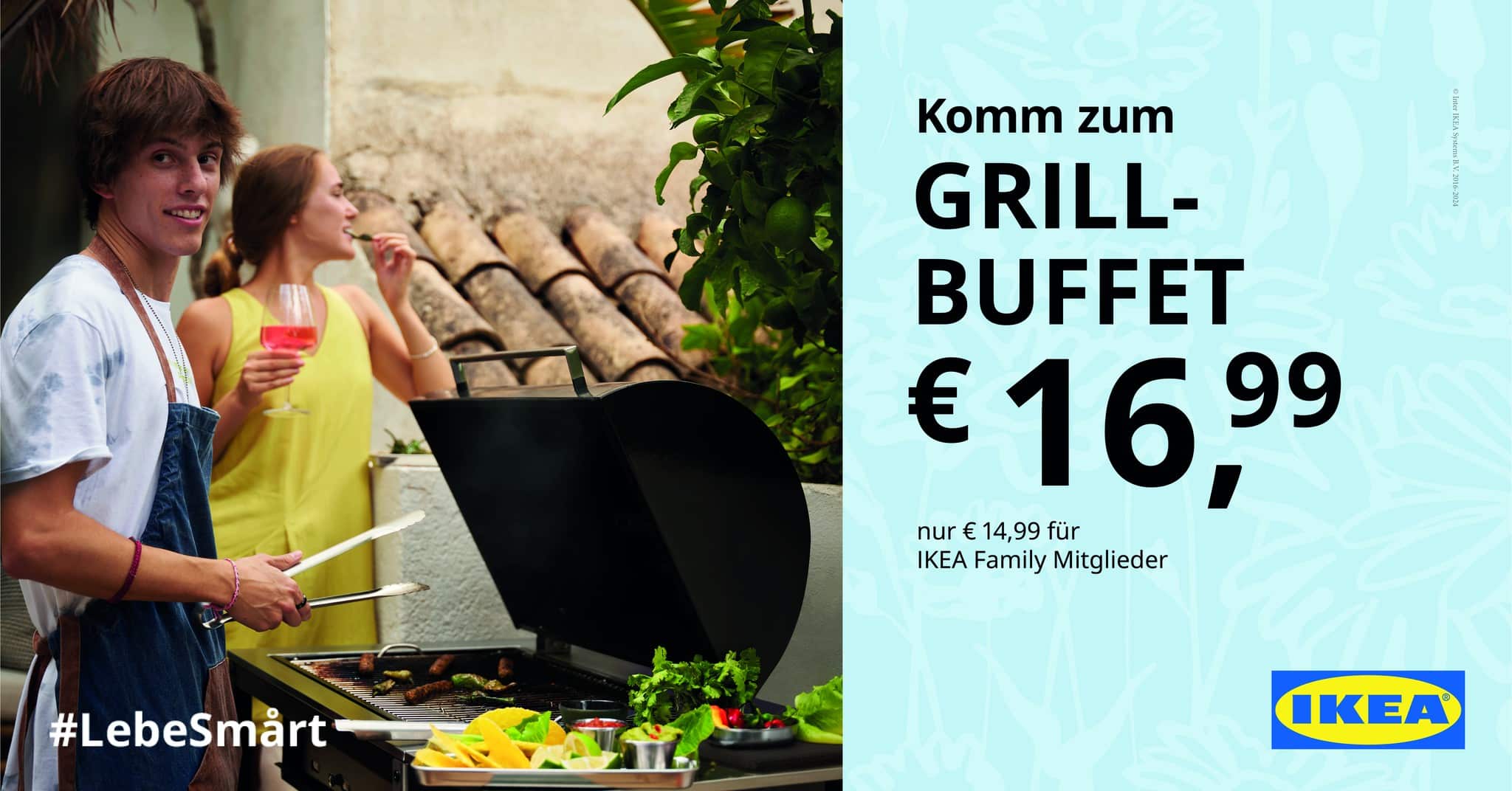 Events Wien: Grillbuffet bei IKEA