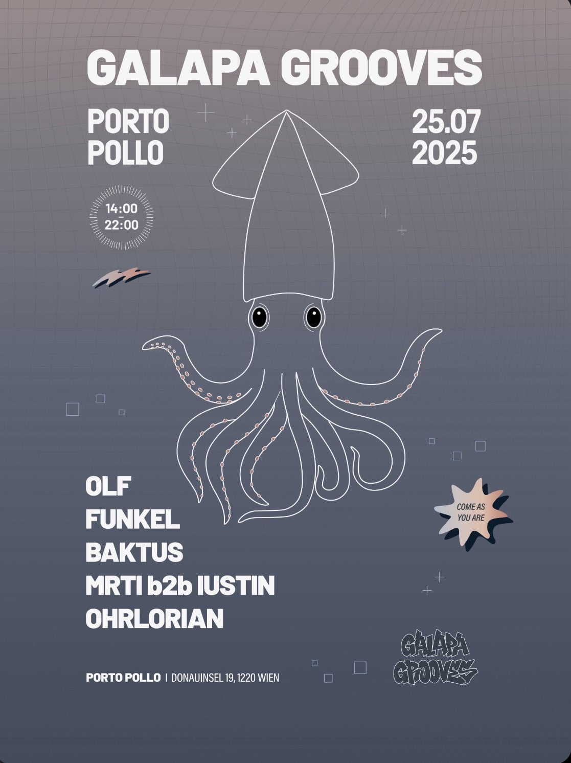 Events Wien: GALAPA GROOVES // Porto Pollo
