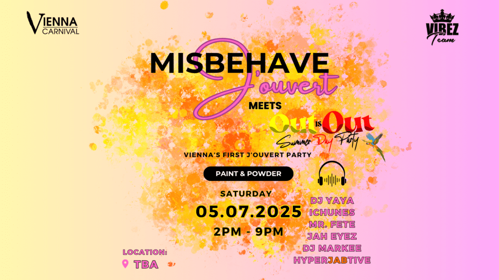 Banner MISBEHAVE Jouvert