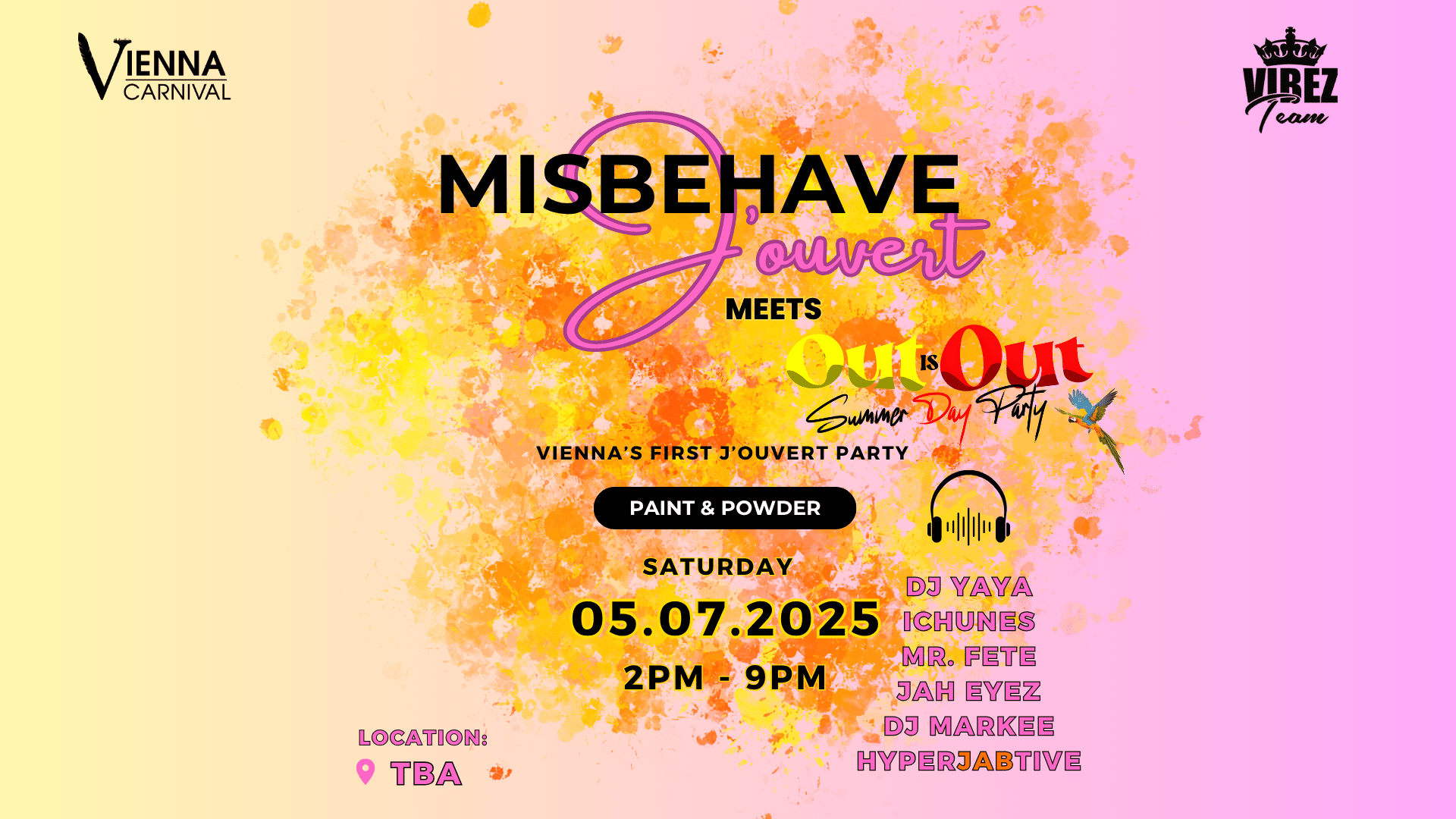 Events Wien: MISBEHAVE J’ouvert