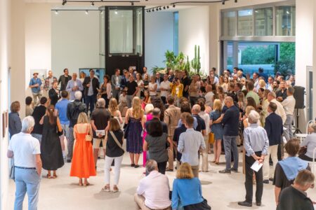 Bild Ausstellungseröffnung Markus Bacher c Robert Herbst