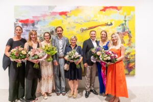 Bild Team Ausstellungseröffnung Markus Bacher c Robert Herbst