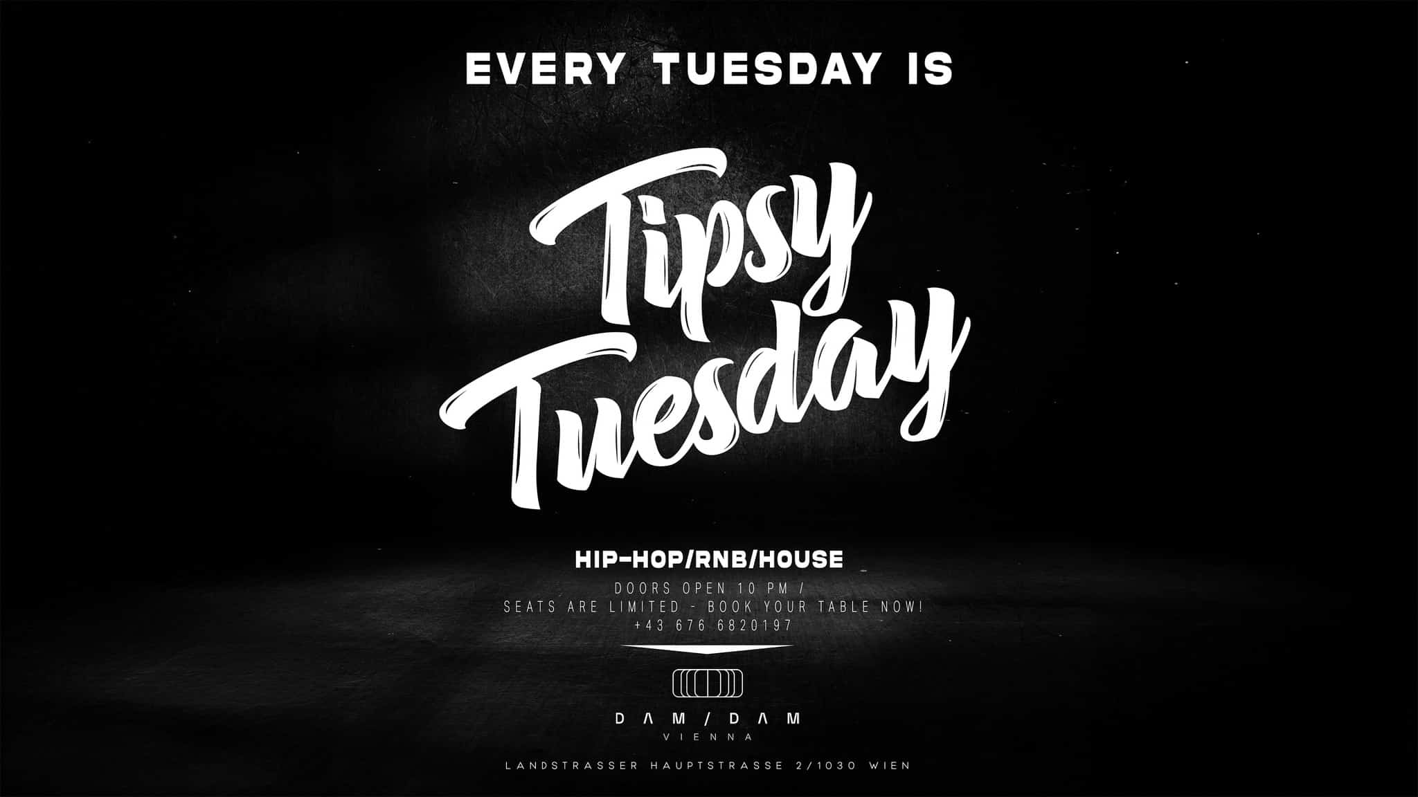 Events Wien: TIPSY TUESDAY – Your Tuesday Destination