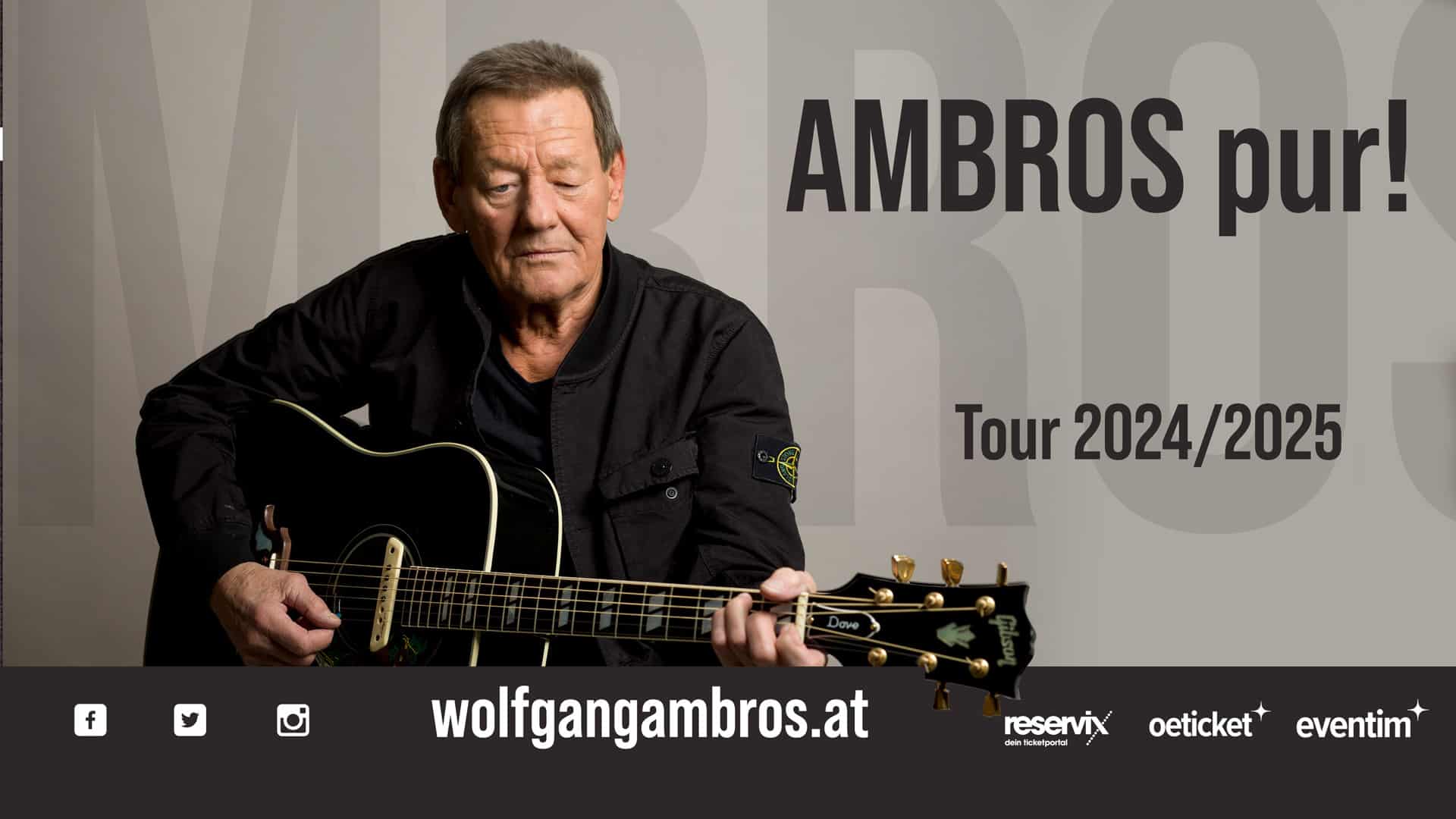 Events Wien: Wolfgang Ambros pur!