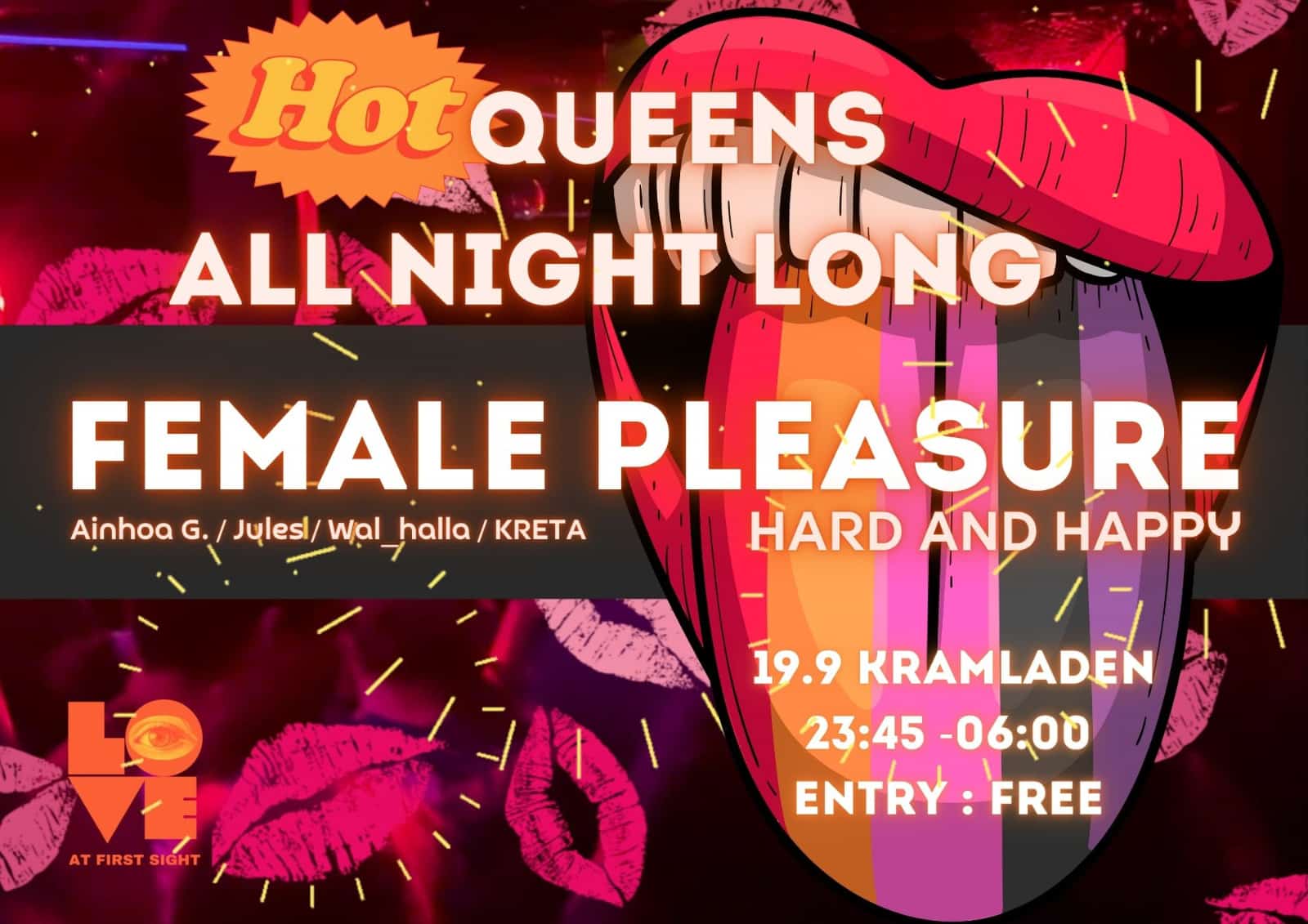Events Wien: LOVE AT FIRST SIGHT – Female Pleasure #2