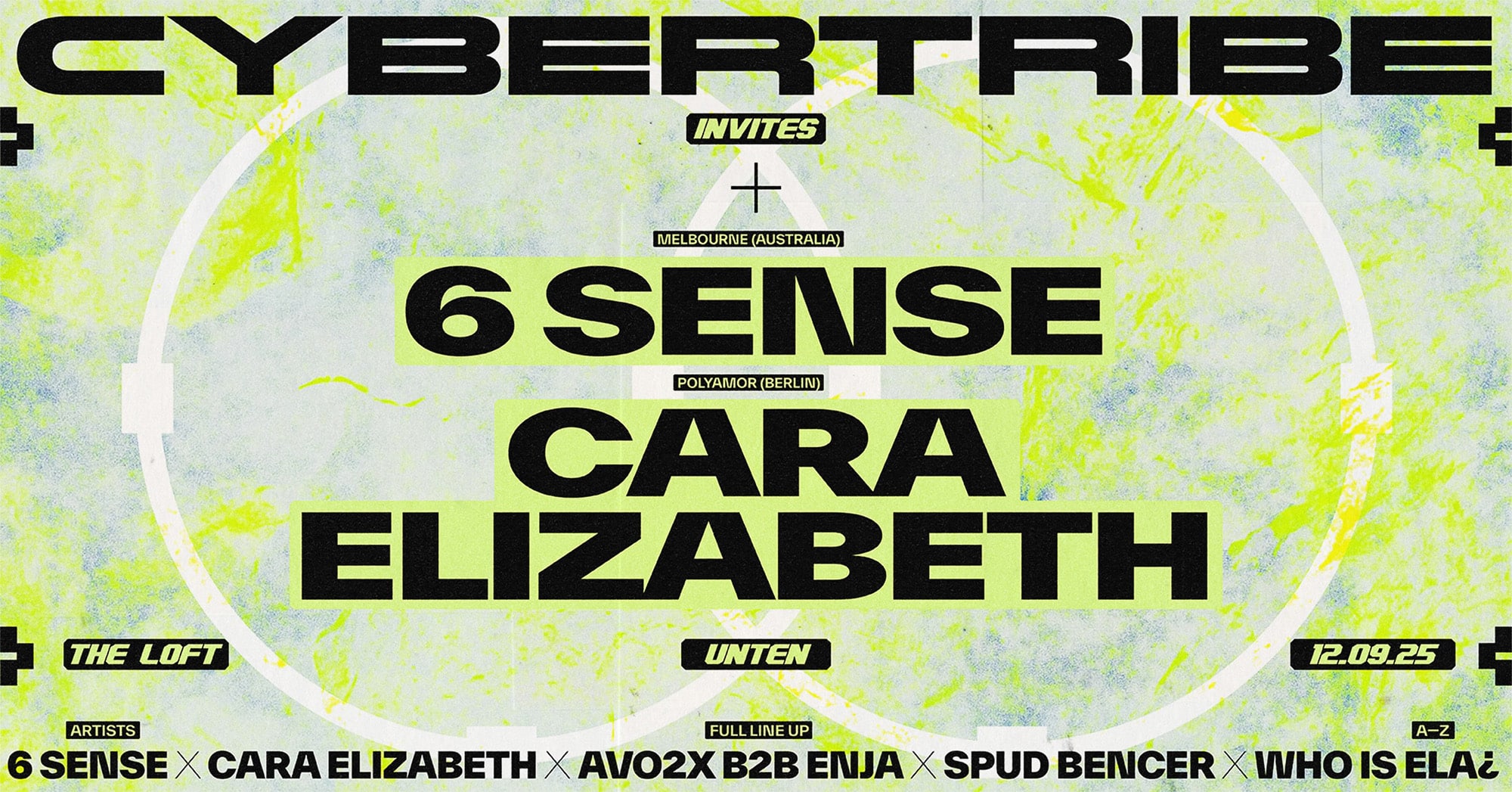 Events Wien: Cybertribe w/ 6 SENSE & CARA ELIZABETH