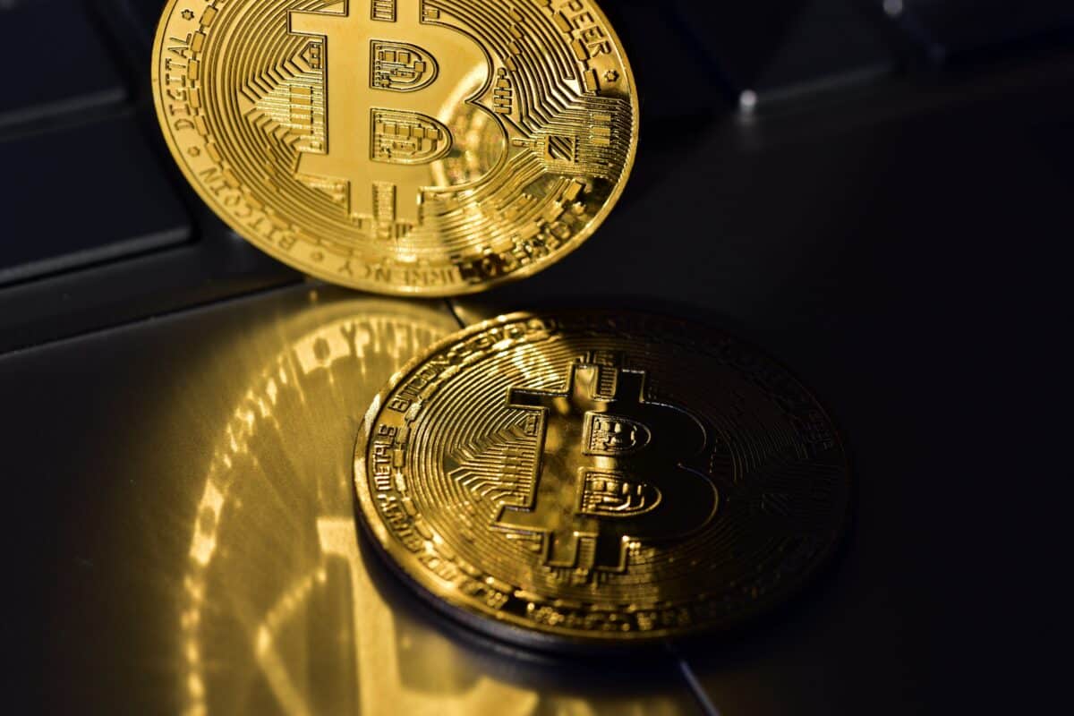 Golden,Bitcoin,Krypto,Golden,Coin