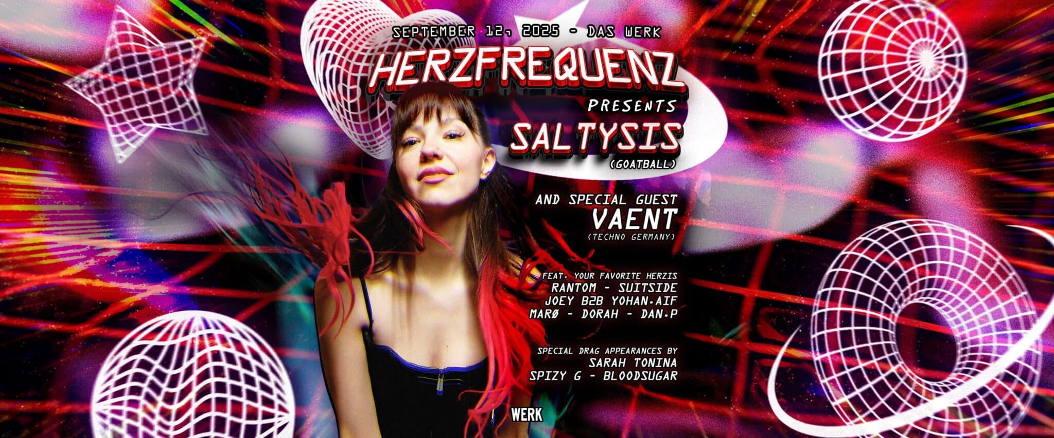 Events Wien: HERZFREQUENZ presents: SALTYSIS & VAENT